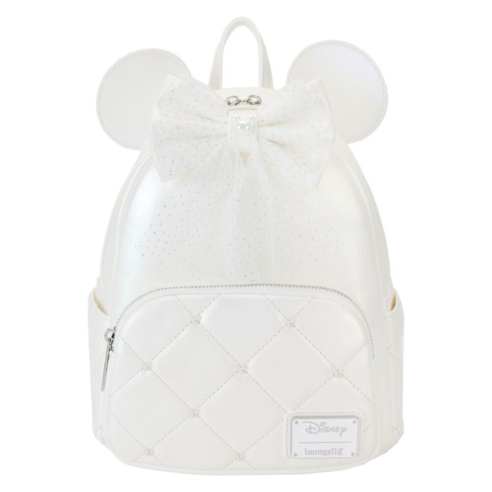Disney Minnie Mouse Iridescent Wedding Mini Backpack